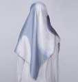 Hijab Kerudung Zoya Segi Empat Satin - Joanna Scarf State Grey 3
