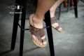 sandal pria puyuh kulit sendal cowok lelaki distro ukuran 38 39 40 41 42 43 44 4