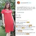 LEMONE Tumblr Tee T-shirt Kaos Cewe Spandek Premium Baju Wanita 506PZ105737 PUTIH 3