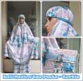 MUKENA COUPLE BALI NADIRA TAS PESTA TURKIS (IBU ANAK) 1