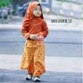 eLBi - Baju Muslim Anak Perempuan / Baju Muslim Balita Perempuan / Gamis Anak / Baju Muslim Anak / Baju Muslim Bayi Perempuan / Baju Pesta Anak Muslim / Hana Jasmine Series 2