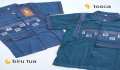 CBL-007 B Usia 6 7 8 9 10 tahun Koko Denim Anak Bordir Pendek Murah 2