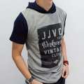 Master Tee - Kaos Distro T-Shirt Hoodie Fashion 100% Soft Cotton Combed 30s Pria Wanita Cewe Cowo Baju T – Shirt Hoodie 3D Terbaru Baru Kekinian Animasi Gambar JJVC Grey 1