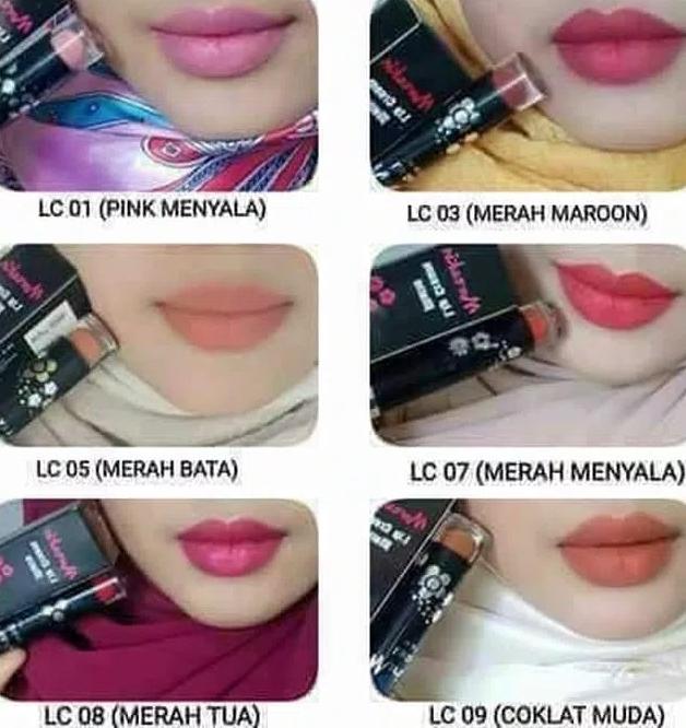 Moreskin Lip Cream Matte Original Nasa Lc Merah Menyala Lazada