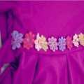 Baju Muslim Gamis Anak Perempuan Ungu Magenta Lucu Simple Murah-Baju Gamis Anak Perempuan-Baju Muslim Anak Perempuan-Baju Muslim Gamis Anak 3