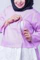 Blouse Muslim Hamil Menyusui Polka White / Baju Modern / Dress Korea / Baju Kekinian / Baju Hamil Kerja / Baju Hamil dan Menyusui / Hamil / Kehamilan / Ibu Hamil / Harga Mumer / Terbaru. 3
