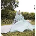 Gamis Diamond Duluxe Original - Gamis Muslim Syari Fashion Maxi Premium- Syari Simple Elegant - Baju Muslim Wanita Eksklusif 1
