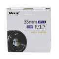 Meike 35mm F1.7 Lensa Kamera for Mirrorless Sony E-Mount ( Free Lenspen Pembersih Lensa + Uv Filter ) / Garansi Resmi 1 Tahun- Hitam 2
