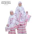 Mukena Couple Bali Katun Rayon Nadira (Dewasa + Anak) (Ungu) 2