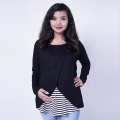 Ning Ayu Free CD Hamil Baju Hamil Menyusui Kaos Lengan Panjang Shereen Blouse - SJ 306 / Baju Hamil Muslim / Baju hamil Kerja / Baju Hamil dan Menyusui / Baju Hamil Lucu / Baju Hamil Panjang / Baju Hamil Modern / Baju Hamil Wanita / Baju Hamil 3