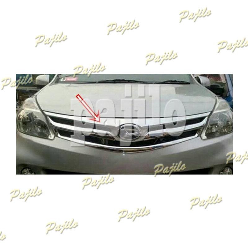 Aksesoris Mobil AVANZA Lis Grill Radiator ALL NEW AVANZA HOOD MOULDING