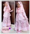 GAMIS BAJU SETELAN MUSLIM ANAK PEREMPUAN CUTETRIK KATUN JEPANG VN 28 2