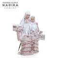 Mukena Couple Bali Katun Rayon Nadira (Dewasa + Anak) (Ungu) 1