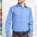 Kemeja ALISAN ORIGINAL B1-36 Baju Kerja Pria Panjang Polos Biru Muda - 8r8npY 1
