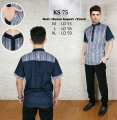 Baju Koko Modern Semi Slimfit KKS01 - Kemeja Muslim - Gamis Pria - Jasko - Pakaian Atasan Muslim Pria Murah - Koko Lengan Pendek di lapak New Trendy newtrendy 2
