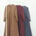 GAMIS NUTTY - HIJAB ALILA | Gamis Polos - Forest Green, XL 2