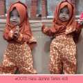 eLBi - Baju Muslim Anak Perempuan / Baju Muslim Balita Perempuan / Gamis Anak / Baju Muslim Anak / Baju Muslim Bayi Perempuan / Baju Pesta Anak Muslim / Hana Jasmine Series 4