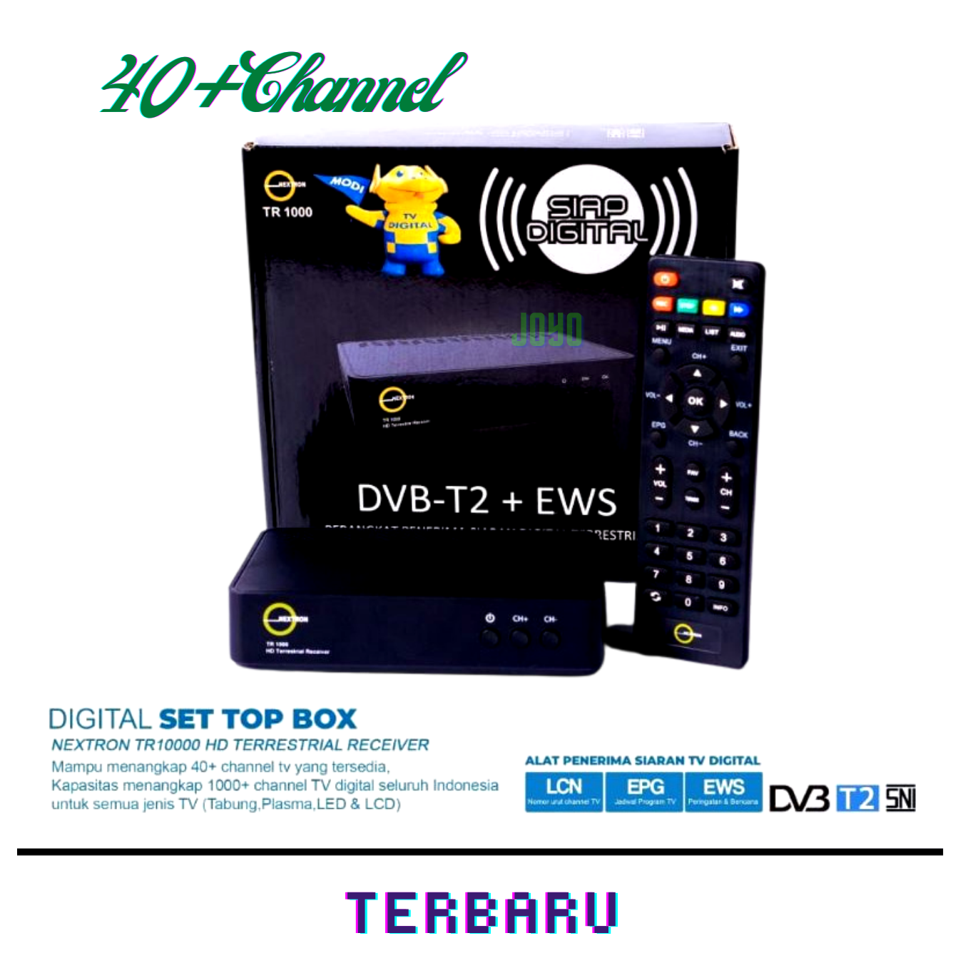 Promo Set Top Box Tv Digital Dvbt Nextron Tr Se Hd Lazada Indonesia