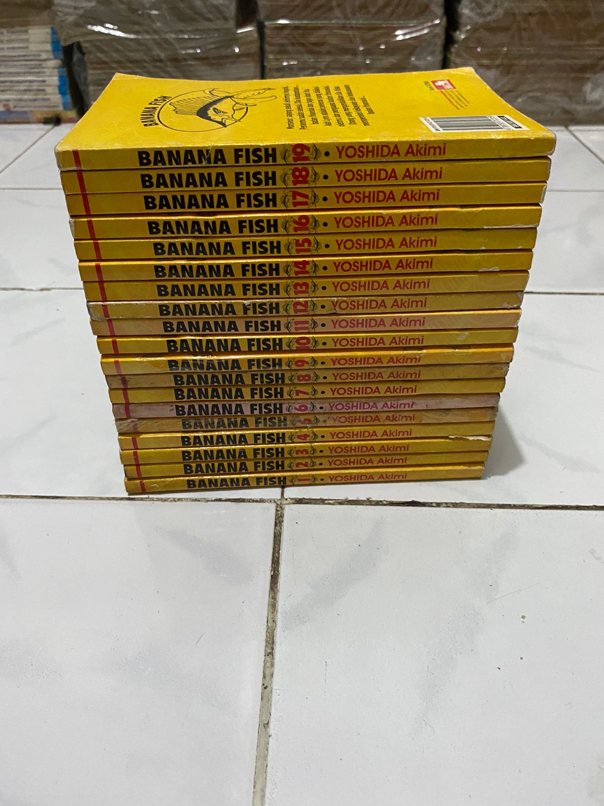 Komik Banana Fish 1 19 Tamat Lengkap Stok 2 Lazada Indonesia