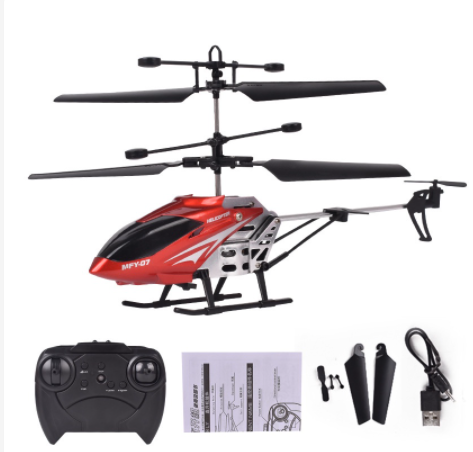 Mainan Helicopter Remote Control MFY 07 3 5 Channel Helikopter Rc Alloy