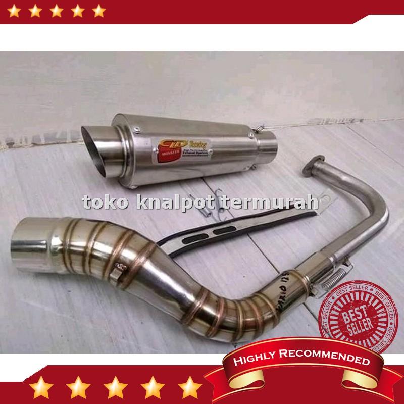 Termurah knalpot cld monster for metic mio .beat. vario.scopy dll