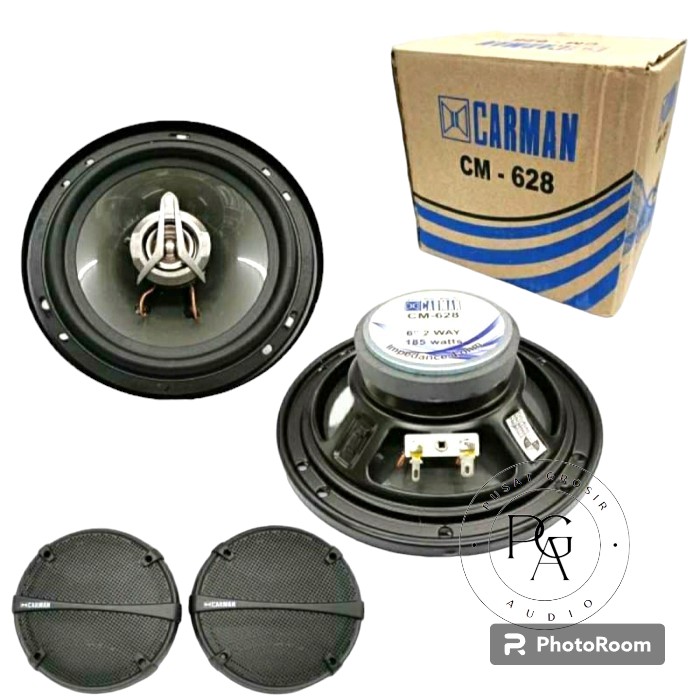 Speaker Pintu Mobil Inch Coaxial Way Carman Cm Coaxial Carman