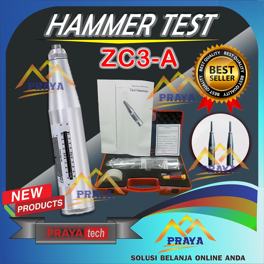 Concrete Hammer Test Alat Tes Uji Tekan Beton Lazada Indonesia