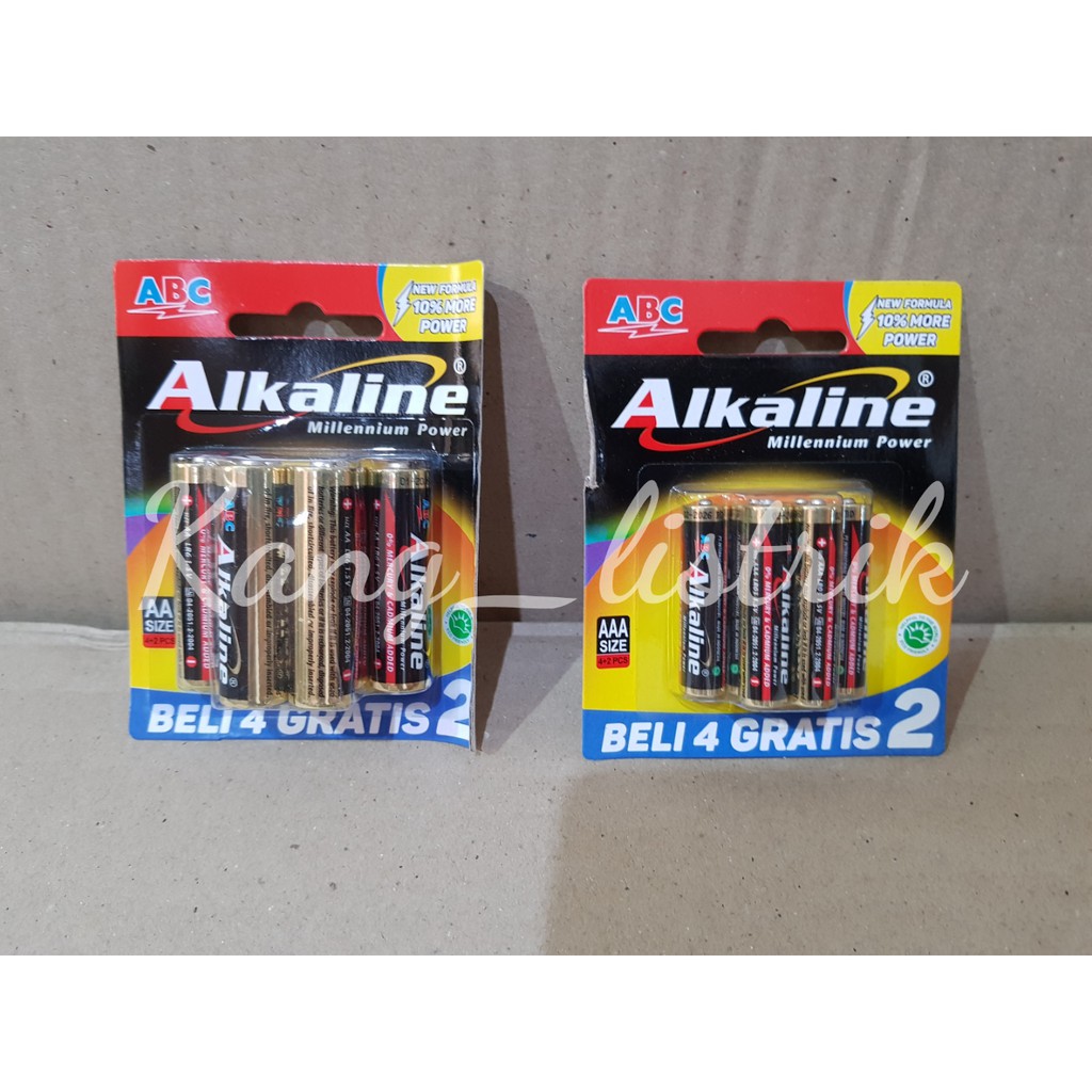 Baterai Abc Alkaline Aa Aaa Beli Gratis Lazada Indonesia