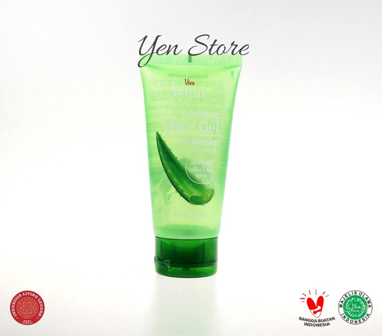 Viva White Soothing Aloe Vera Gel G Lazada Indonesia