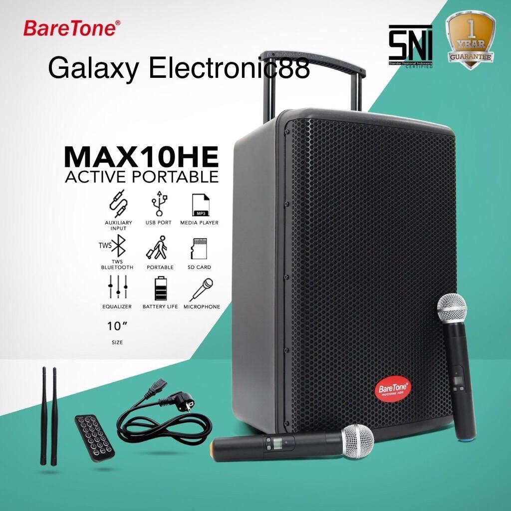 Speaker Portable Baretone Max He Inch Tws Bluetooth Lazada