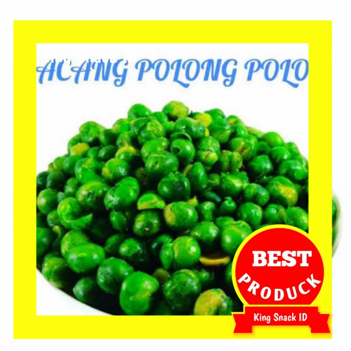 Kacang Polong Hijau Polos Polong Ijo Hijau Snack Kiloan Murah