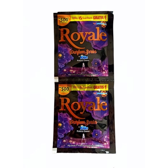 Soklin Pewangi Royale Softener Pewangi Pakaian Parfume 15ml Sachet