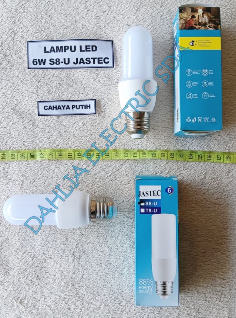 LAMPU LED 6W JASTEC PUTIH Lazada Indonesia