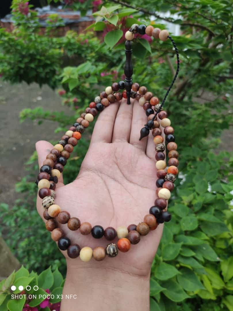 Tasbih Kombinasi Kayu Bertuah Nusantara Lazada Indonesia