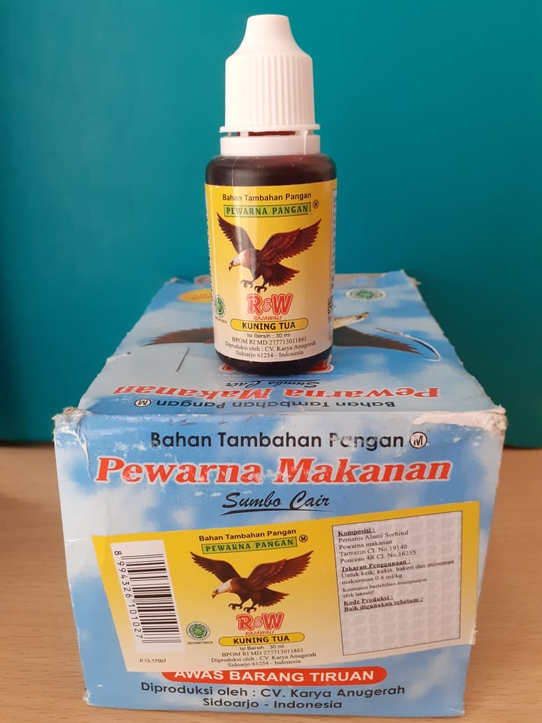 Rajawali R W Pewarna Makanan Sumbo Cair Besar SCB 30Ml Lazada Indonesia