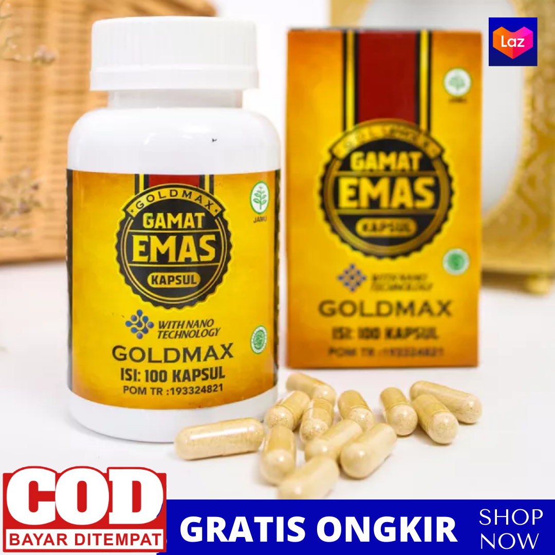 Goldmax Gamat Emas Kapsul Varian Kapsul Jelly Gamat Isi 100 Kapsul