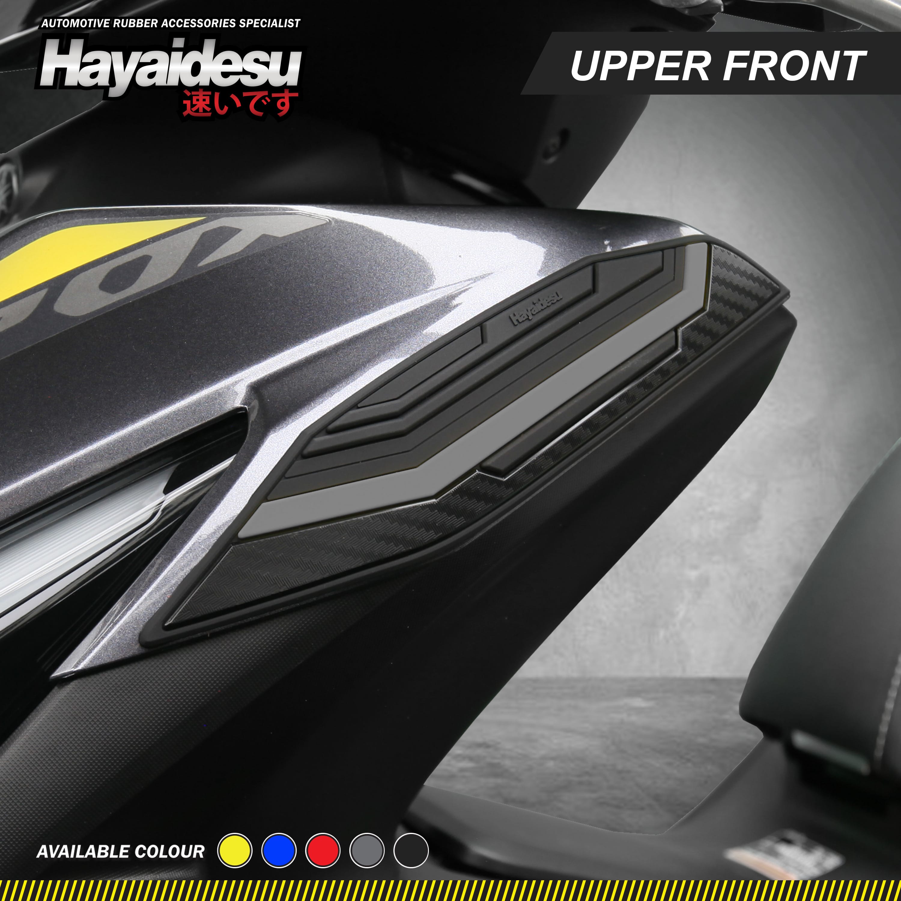 Hayaidesu Upper Front AEROX Connected 2021 2024 Body Protector Cover