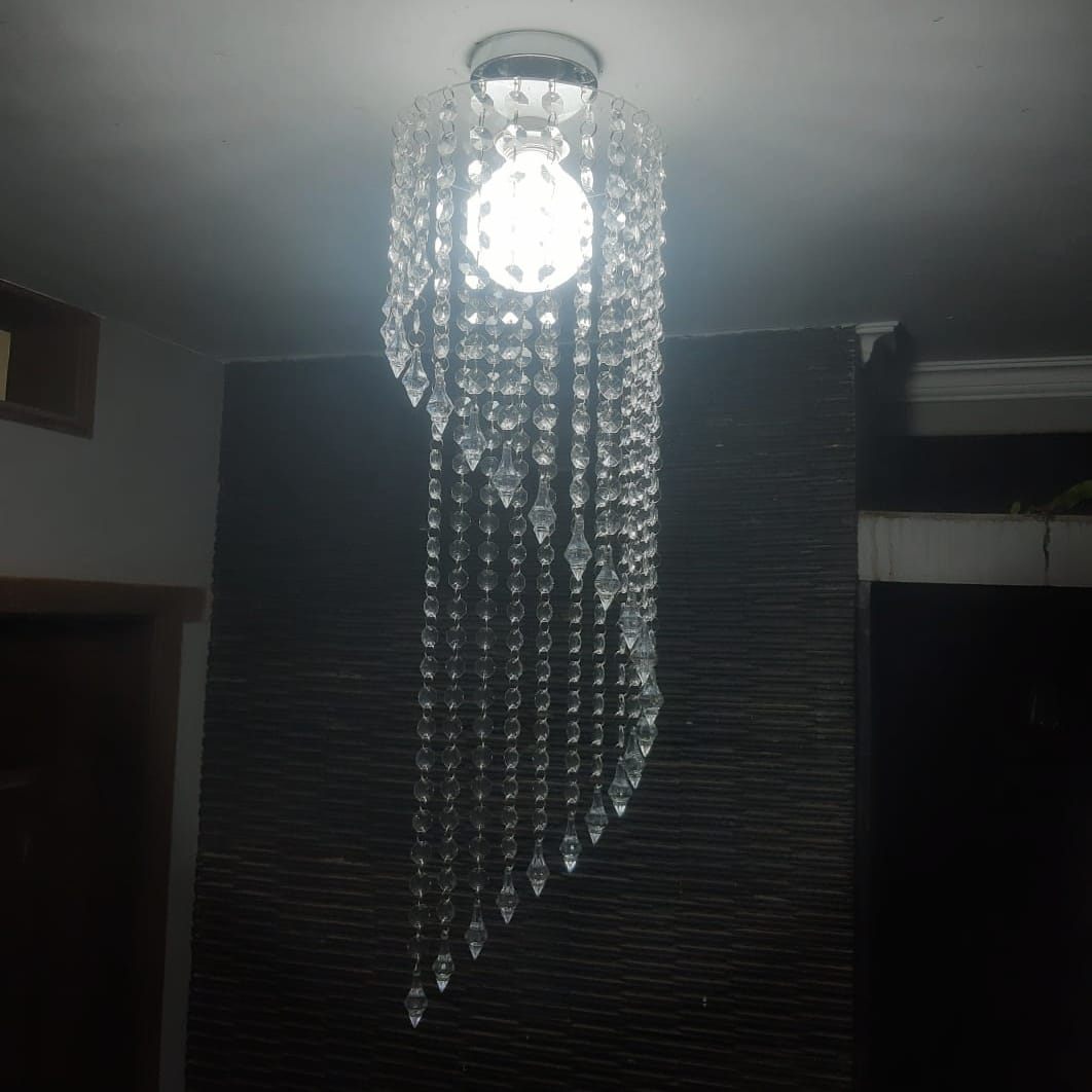 Lampu Hias Gantung Kristal Minimalis Spiral Lazada Indonesia