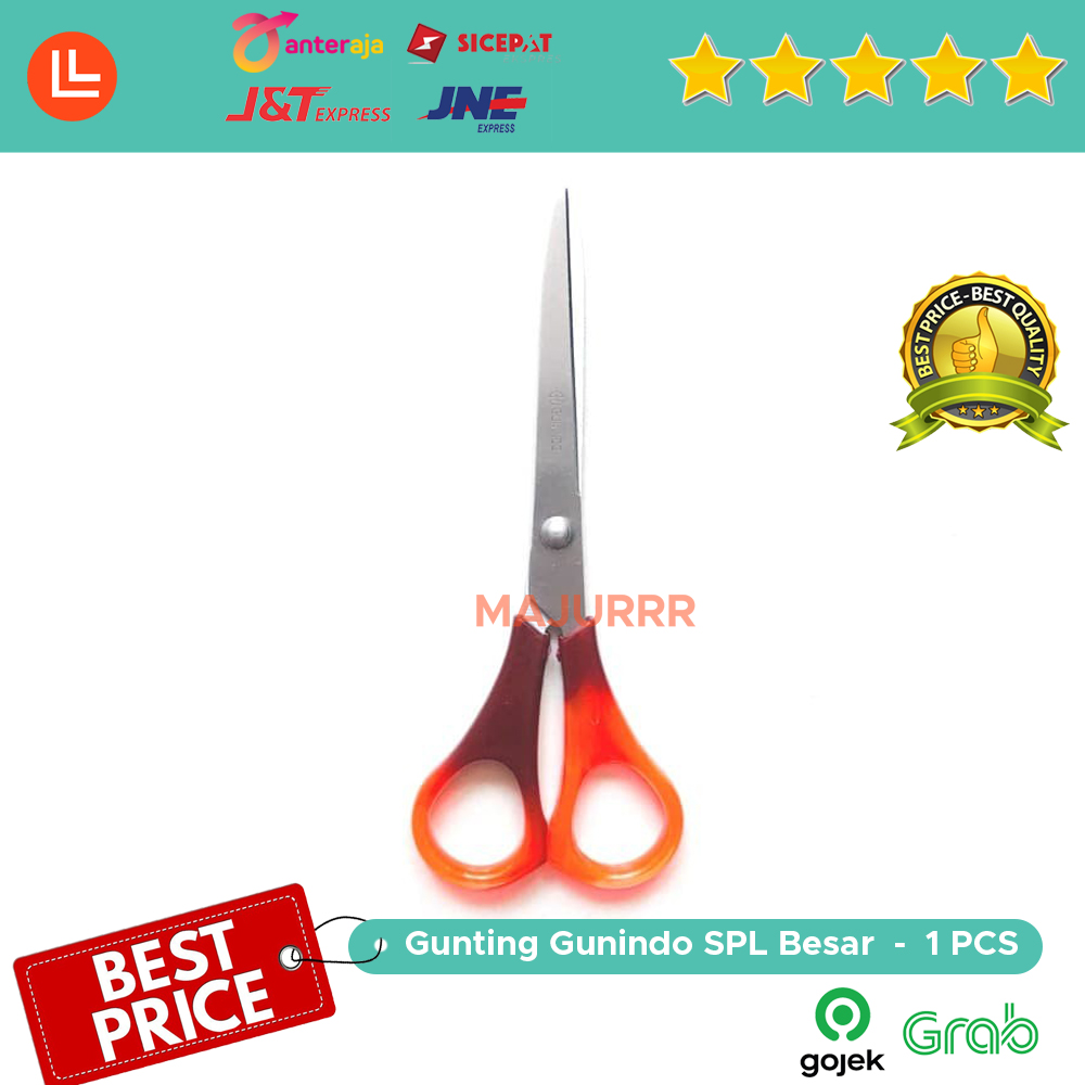 Gunting Kertas Besar Gunindo SPL 16 Cm Stainless Steel Scissors