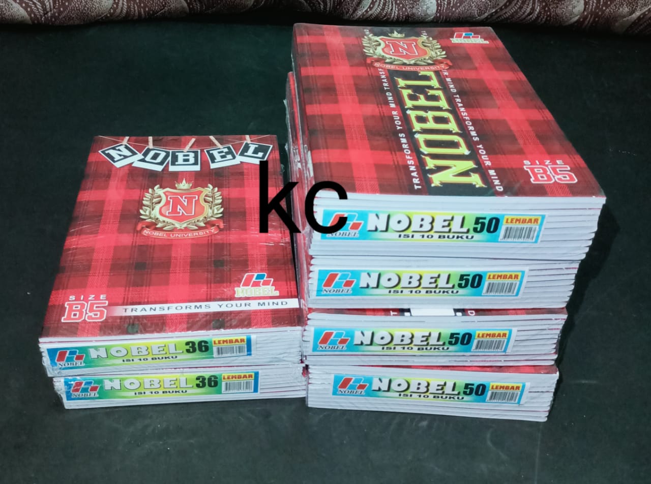 Buku Tulis NOBEL Campus 1 Pack Isi 36 Lembar 10 Buah Buku Ukuran Besar