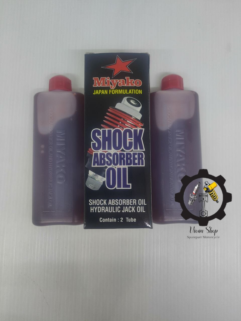 Miyako Oil Oli Shock Breaker Shockbreaker Absorber Depan Motor Bebek