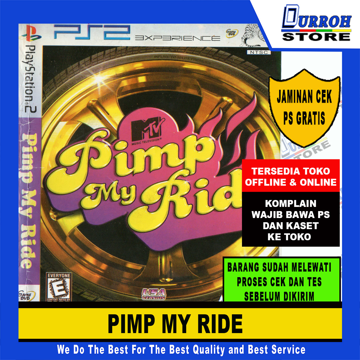 KASET GAME PS2 PLAYSTATION 2 PIMP MY RIDE Lazada Indonesia