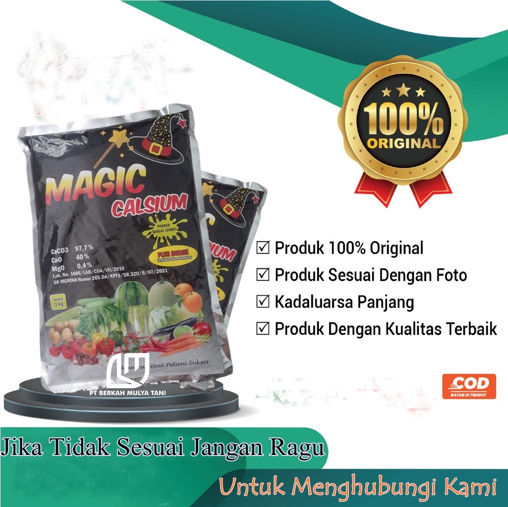 Pupuk Kalsium Plus Boron 400 PPM Magic Calsium 1 Kg Lazada Indonesia