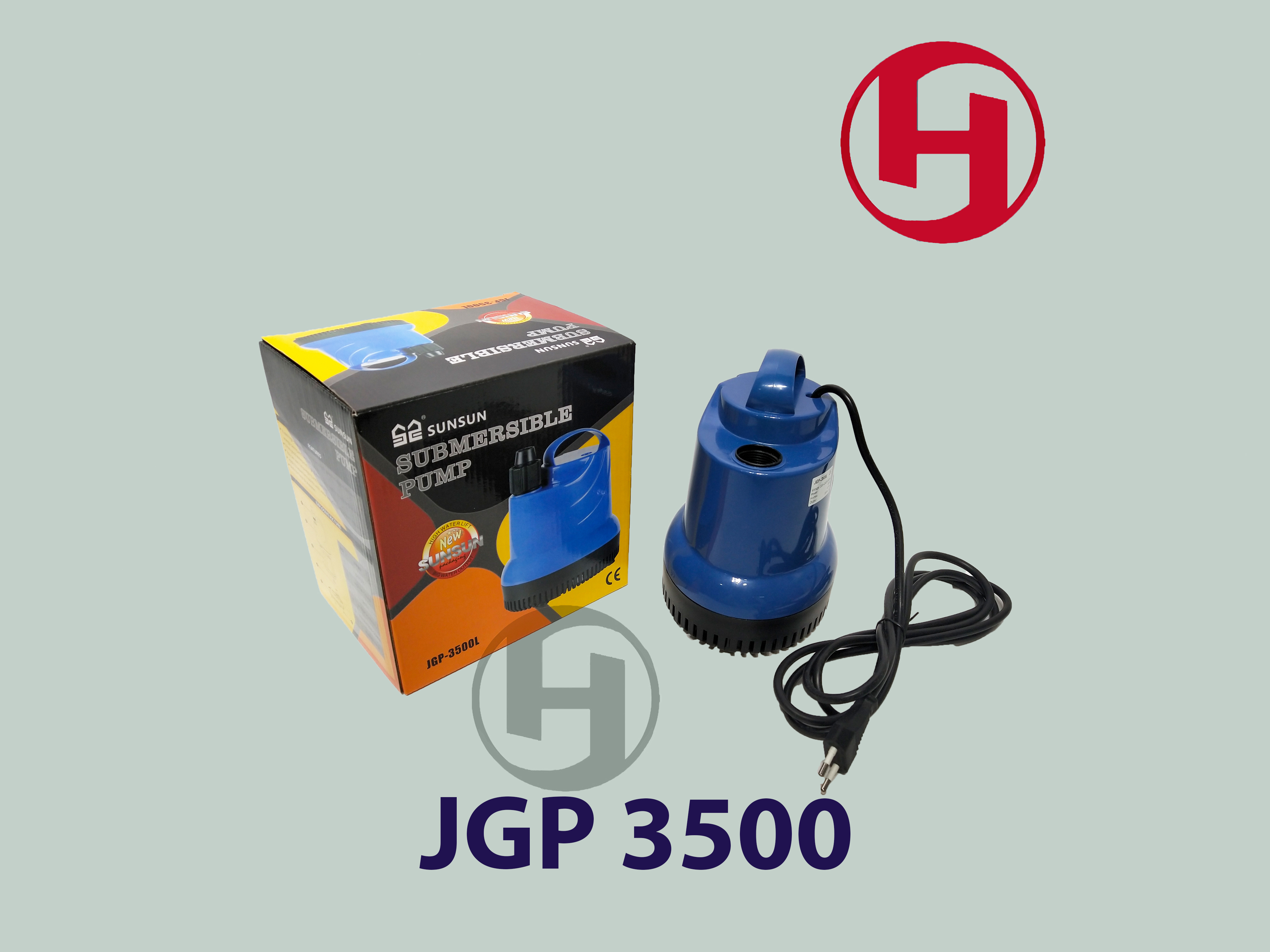 POMPA CELUP ORIGINAL SUNSUN JGP 3500 SUBMERSIBLE PUMP JGP 3500 POMPA