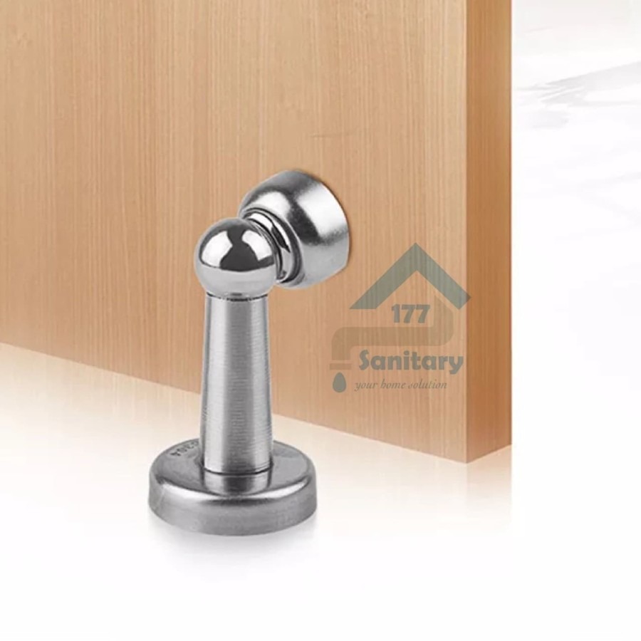 Door Stopper Stainless Murah AM Door Stop Penahan Pintu Magnet Pintu