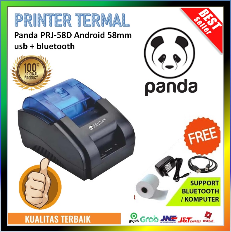 Printer Kasir Thermal Mm Panda Prj D Android Usb Bluetooth Unit