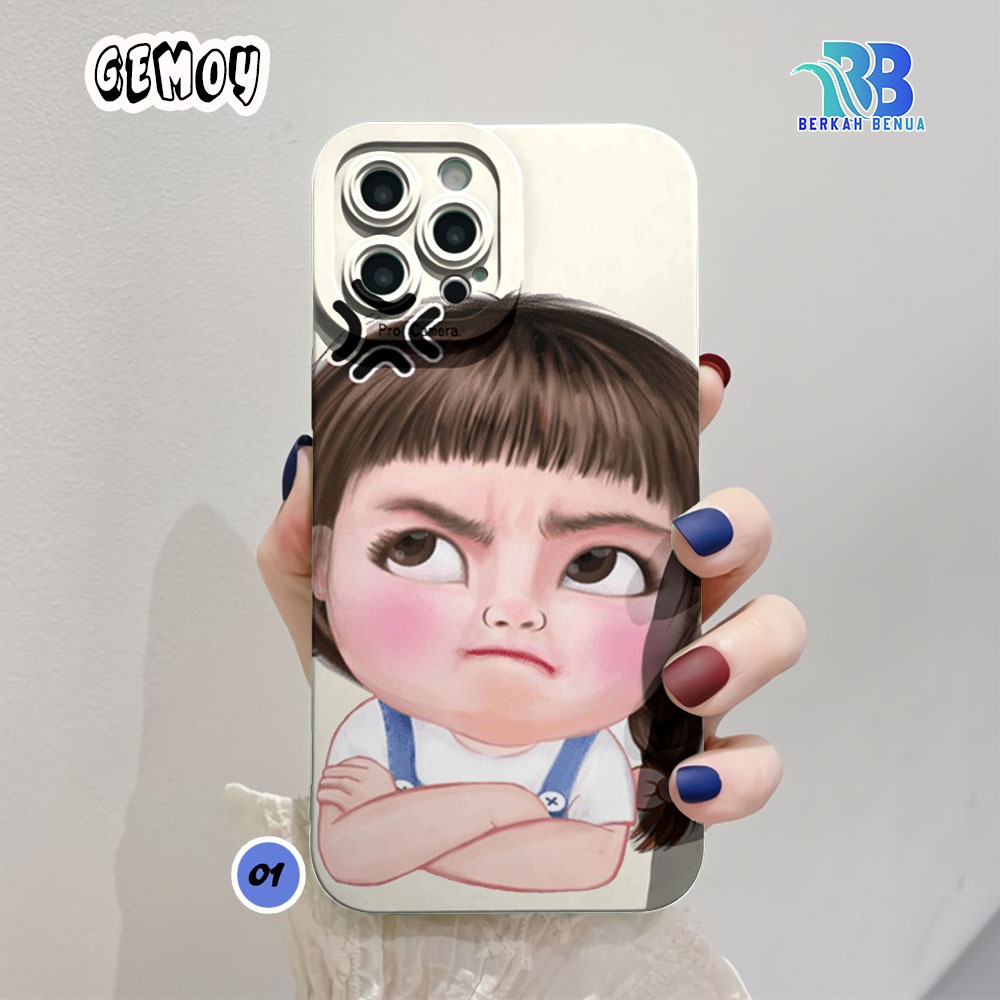 BB177 Softcase Procamera Custom Karakter Casing VIVO Y12 Y12i Y15 Y17