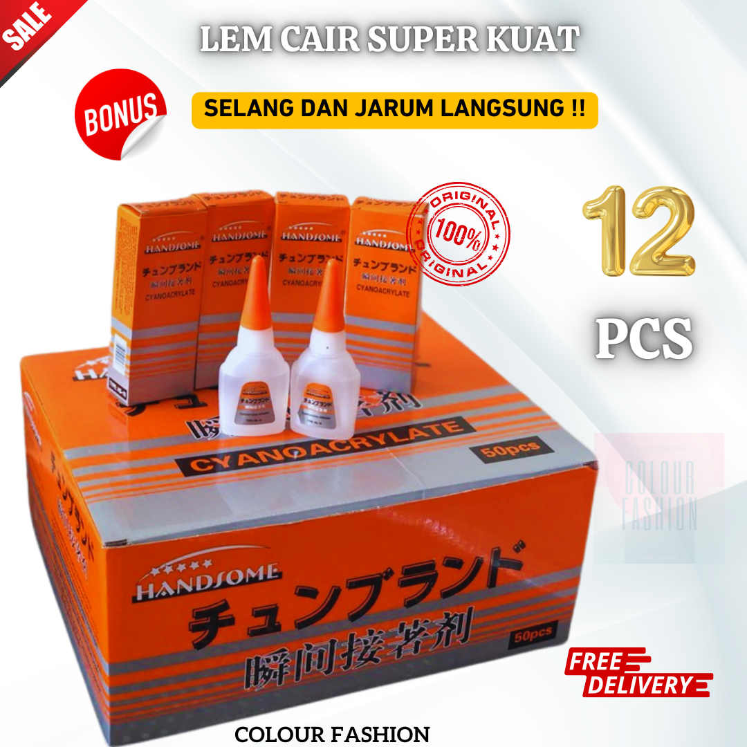 LEM KOREA 100 ORIGINAL Lem Setan Serbaguna Power Glue Cair Tahan