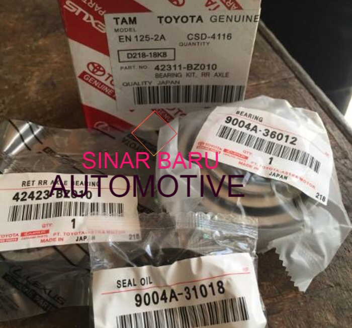 Bearing Lahar Roda Belakang Dan Cones Avanza Xenia Lazada Indonesia