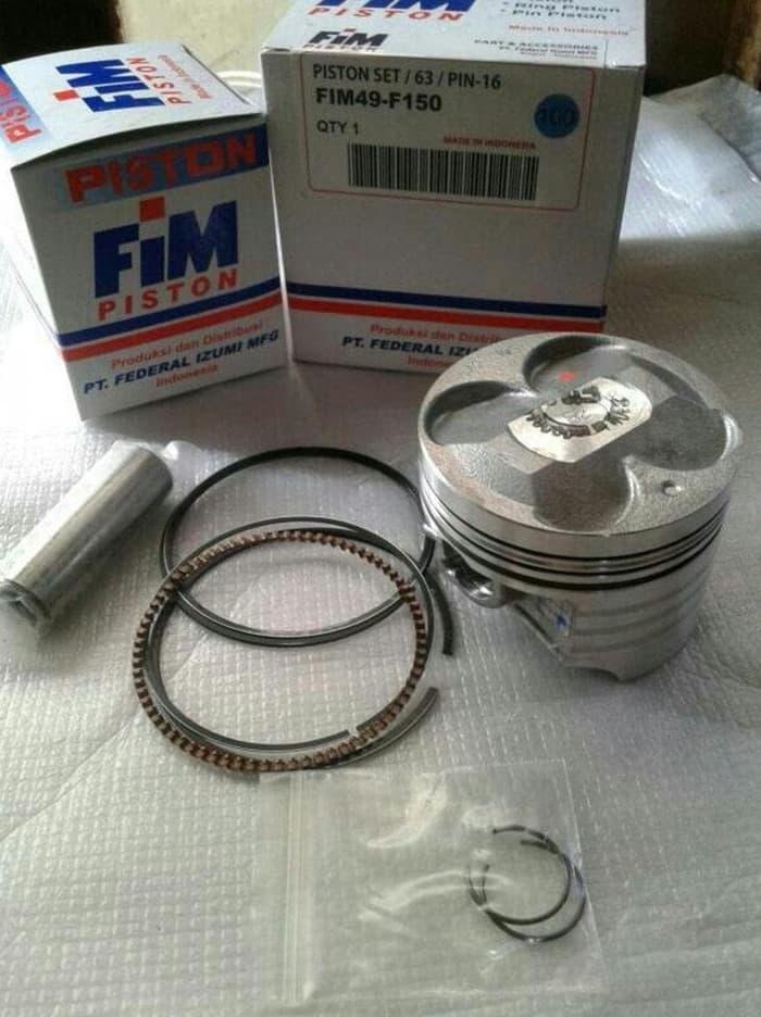 Piston Kit Motor Satria 150 Fu Size Std. Size 62 Izumi Racing Fim